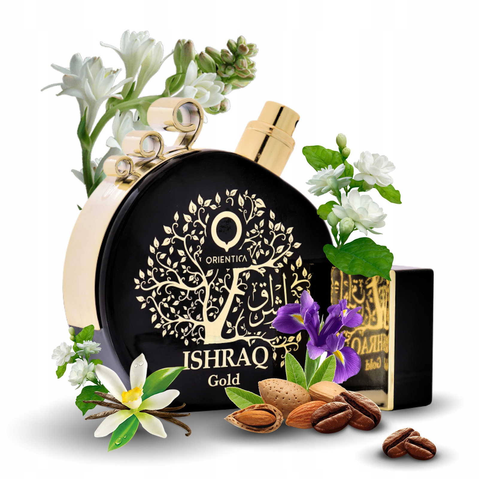 PERFUMY DAMSKIE ORIENTICA ISHRAQ GOLD OTULAJĄCE POBUDZAJĄCE KAWA MIGDAŁ Kod producenta Perfumy Arabskie Oryginalne Black Week Próbki