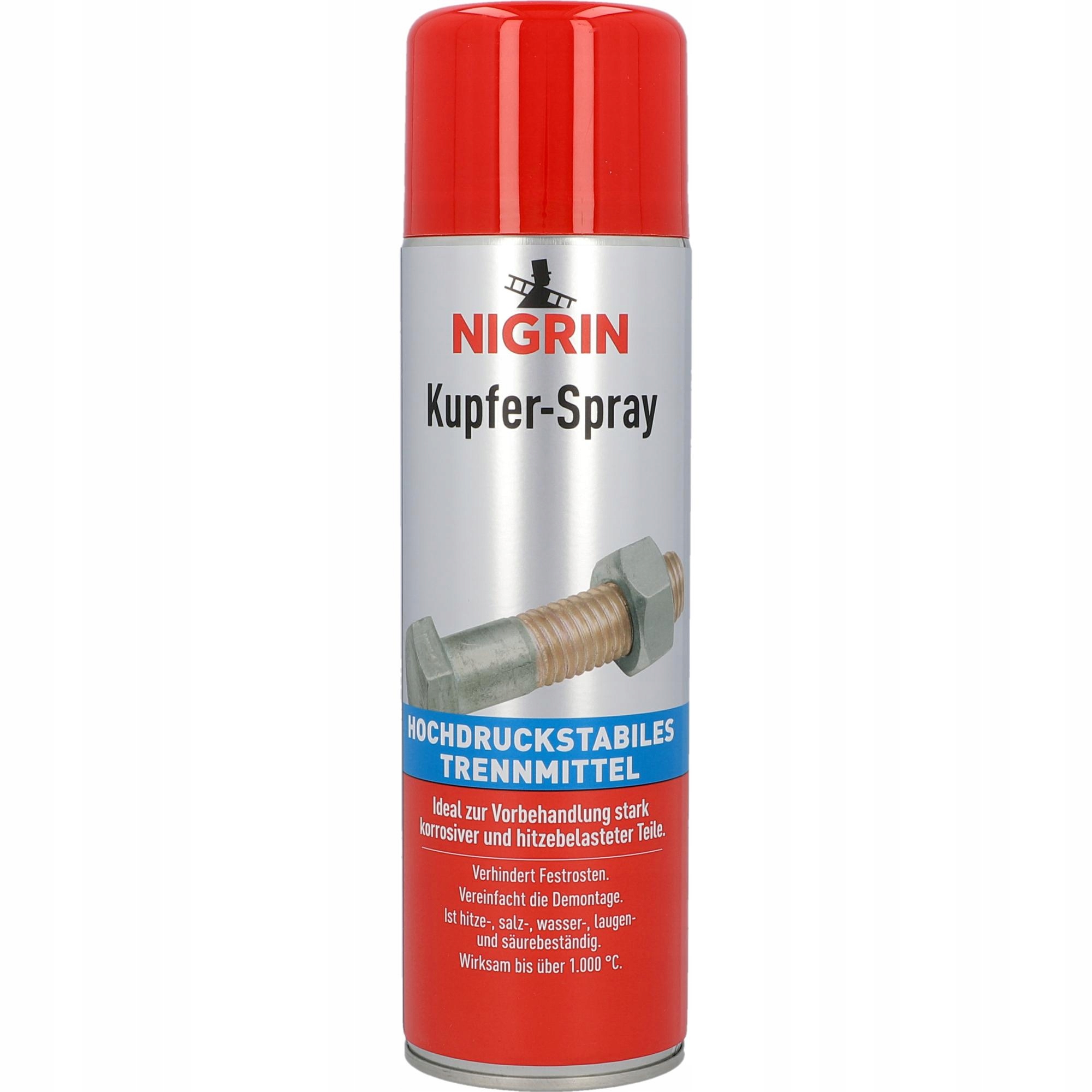 NIGRIN Smar Miedziany Miedziowy Spray 500 ml NIEMIECKI