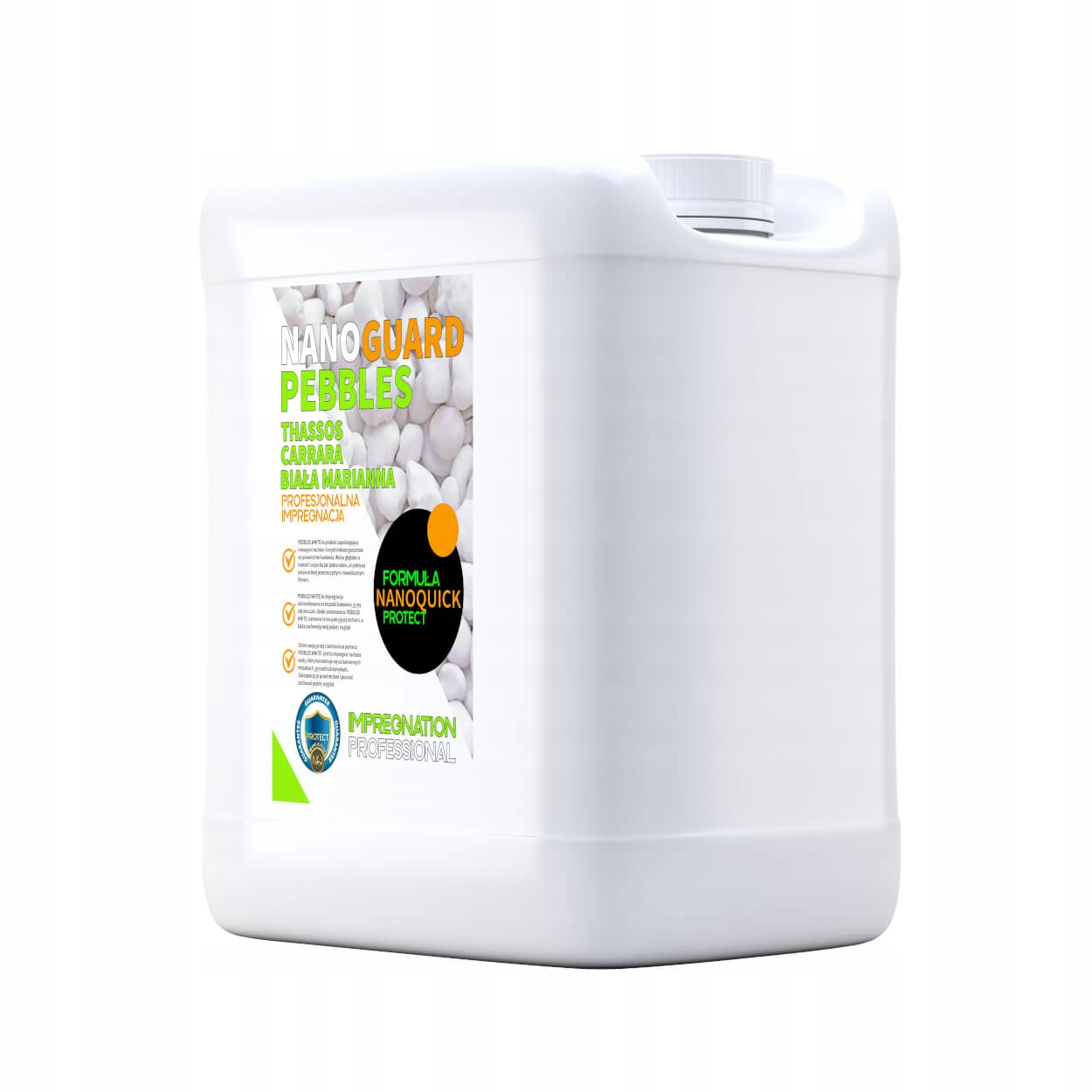 Impregnat do Kamieni Thassos Carrara Biała Marianna Białe Otoczaki Pebbles EAN (GTIN) 5904012720084