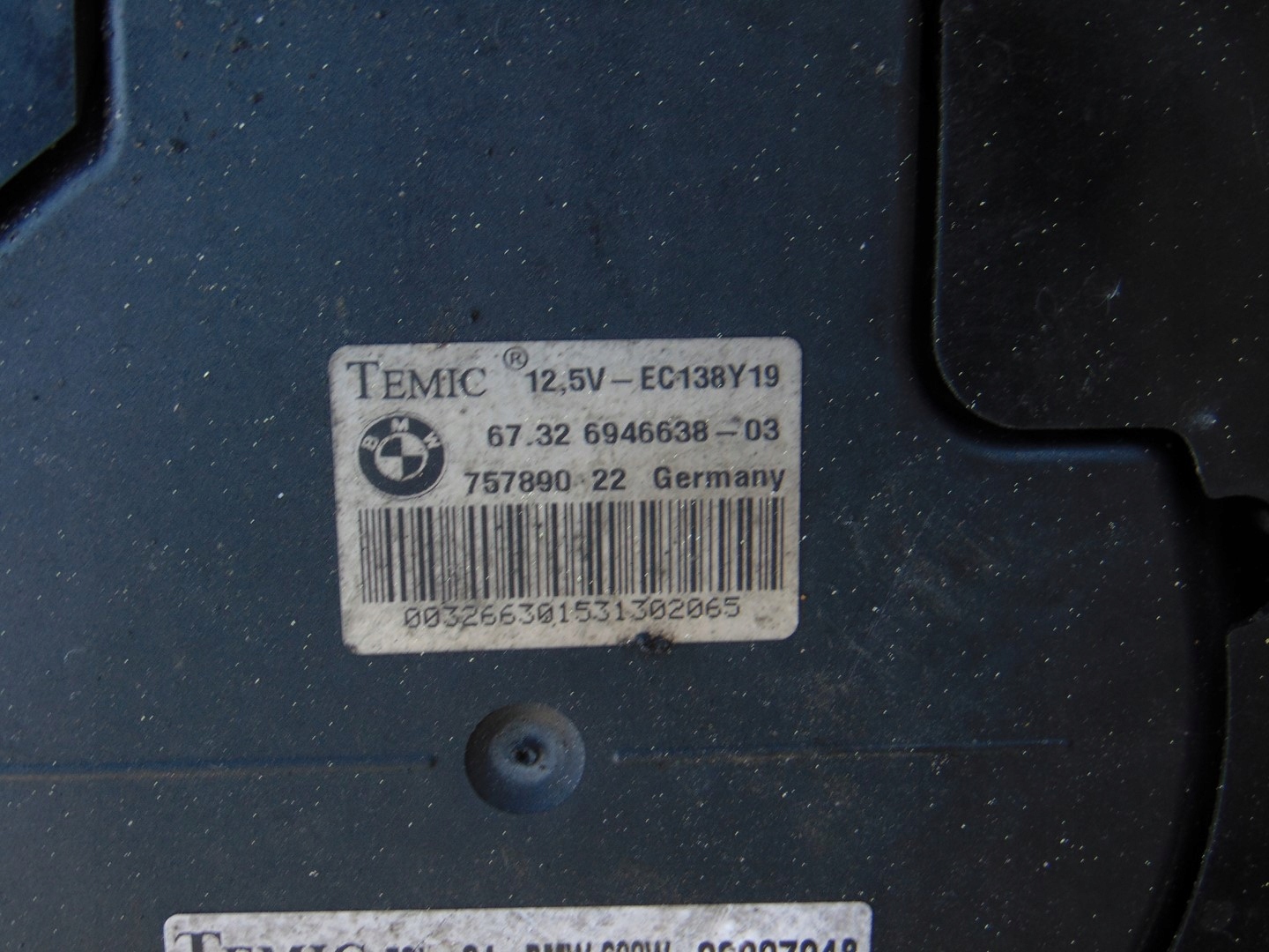 chladiče ventilátor předek BMW 5 E60 540i 306KM 7519209 4.0 4.4