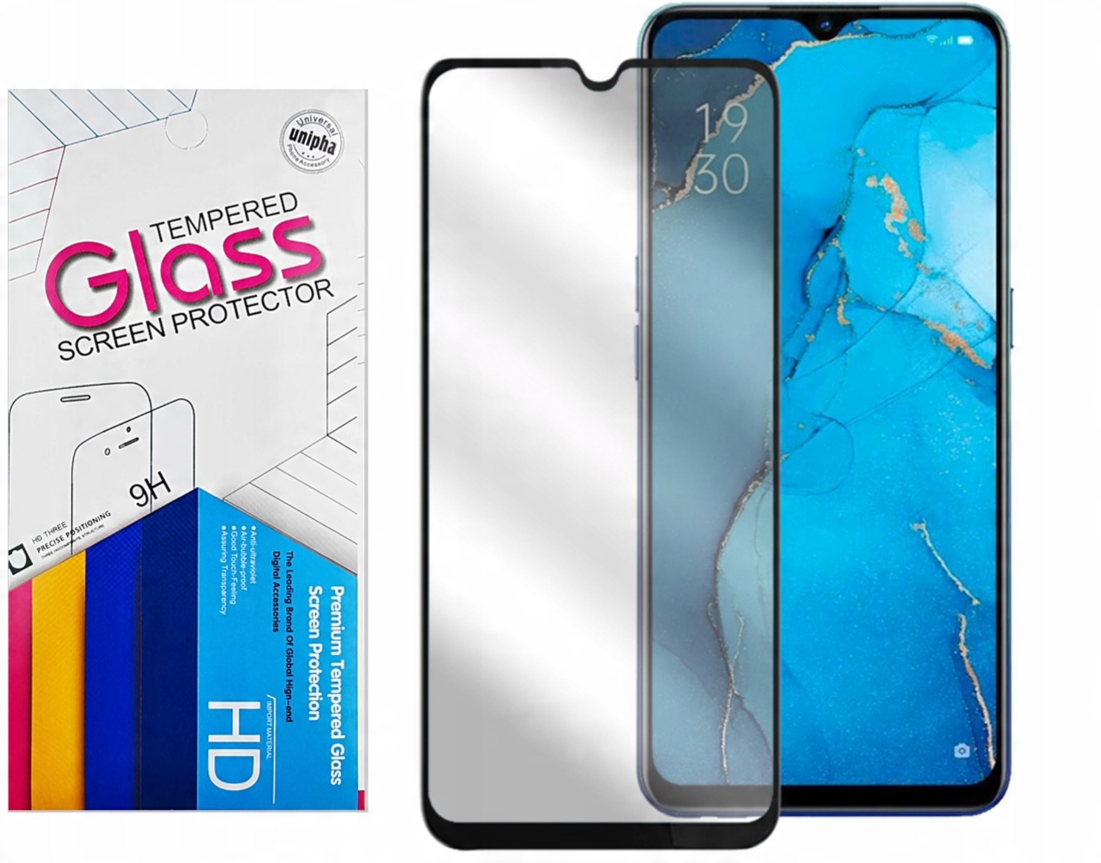 

Szkło Hartowane 5D Full Glue Do Oppo Reno 3