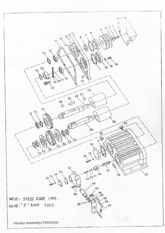 Obejma wibrator zagęszczarka Masalta Hecht Lumag Marka inna marka