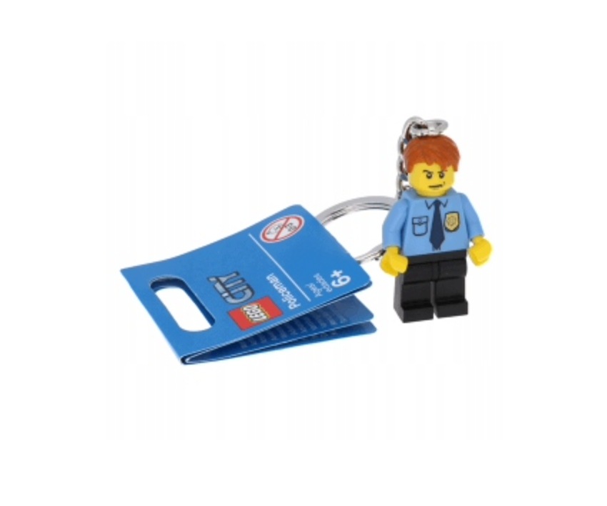 Lego City 853091 Policjant nowy brelok breloczek do kluczy wycofany