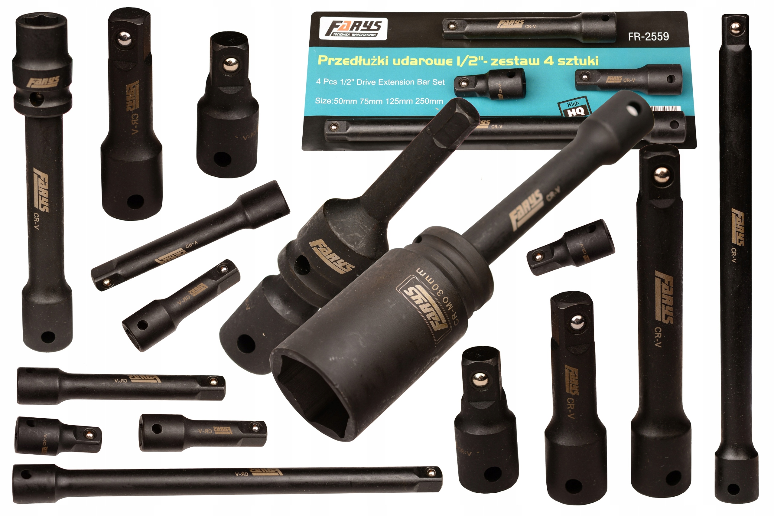 Набор из 4 шт. ударные удлинители удлинитель 1/2