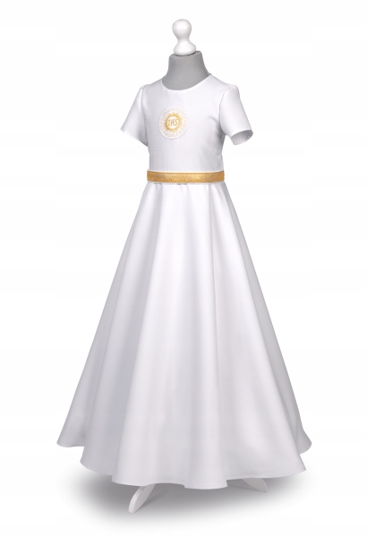 Alba dla dziewczynki Lilia hostia złota 152 Marka Celebrita