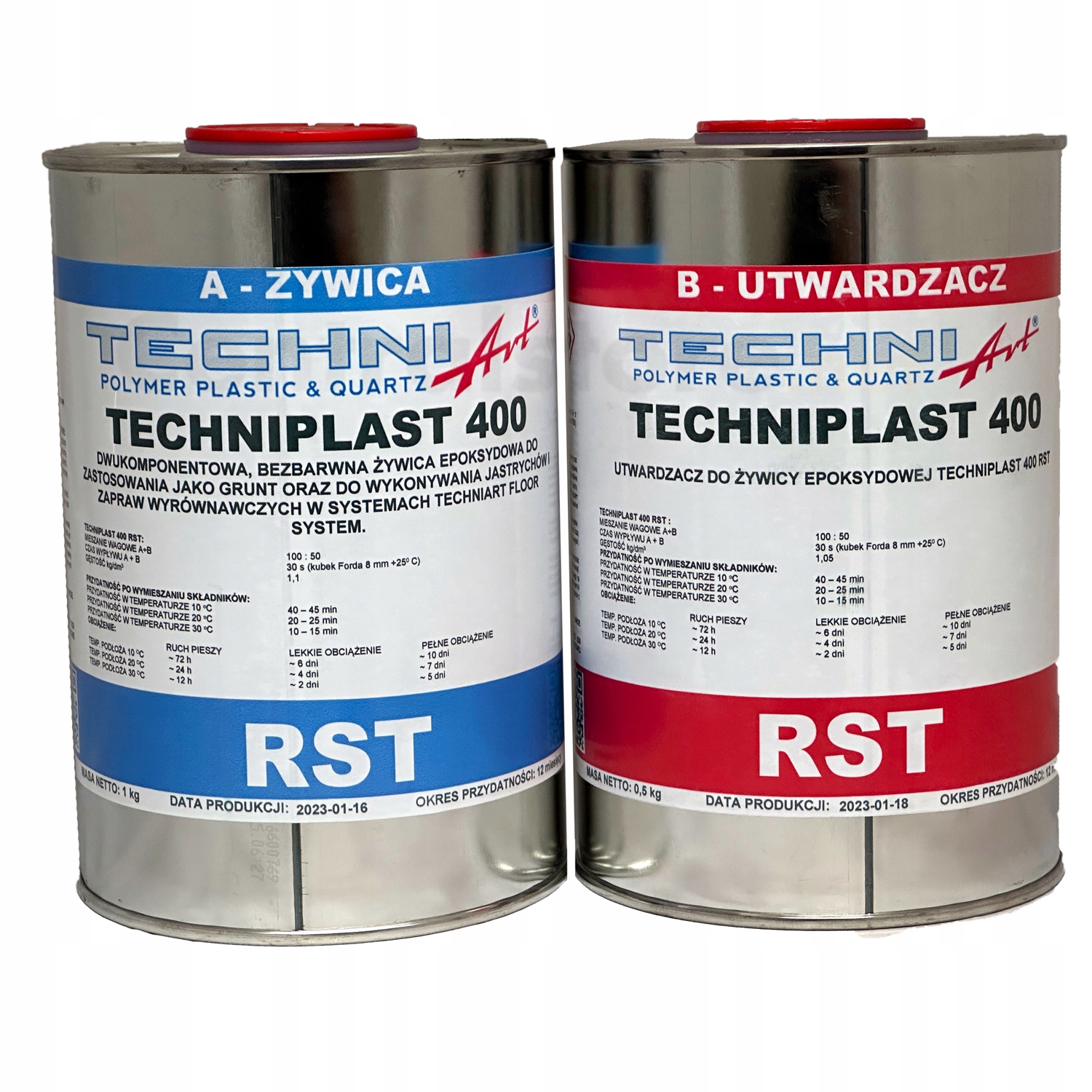 

Grunt epoksydowy do posadzek Techniplast Rst 1,5kg