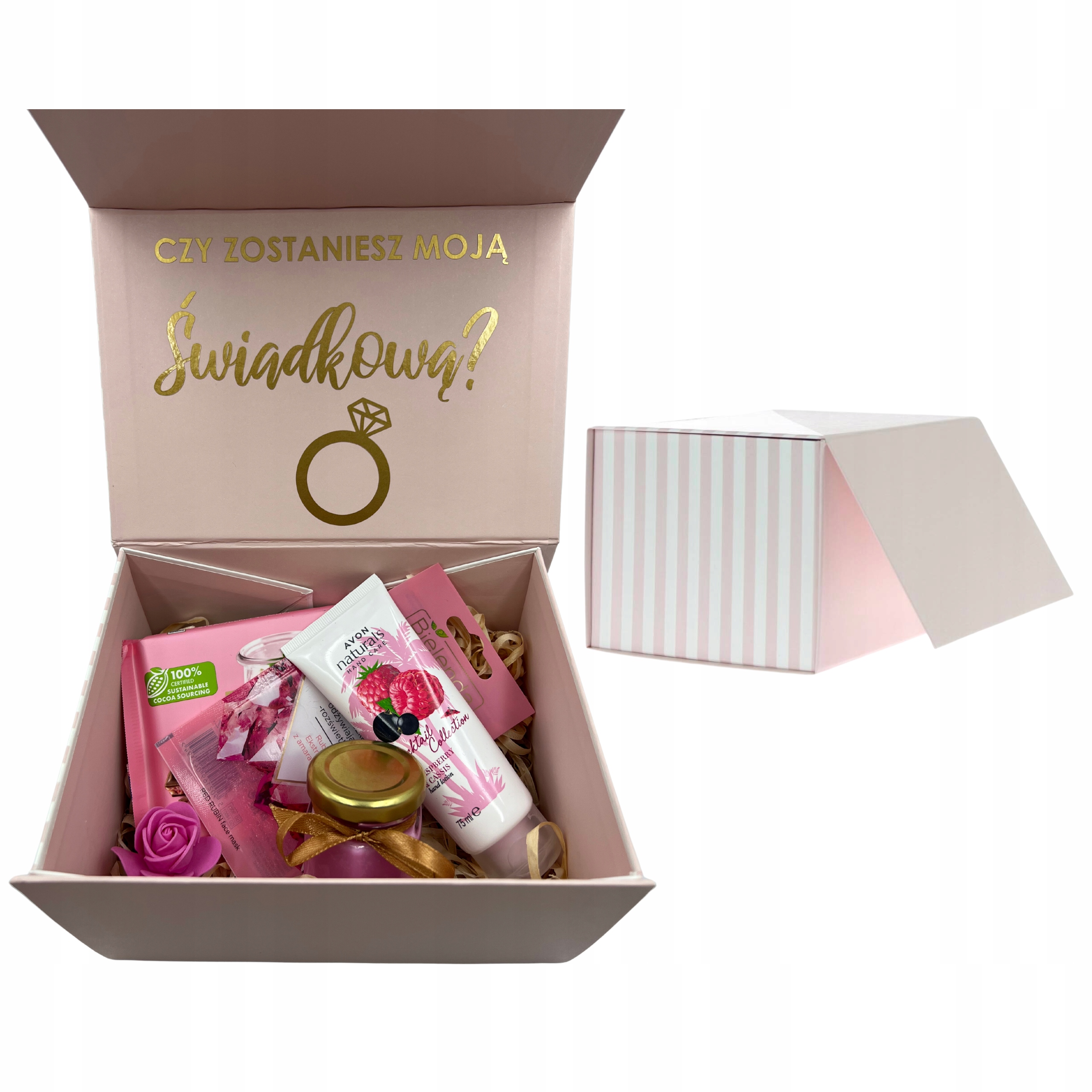 Krabička Box Žádost o svědectví Svědkyně Svatba