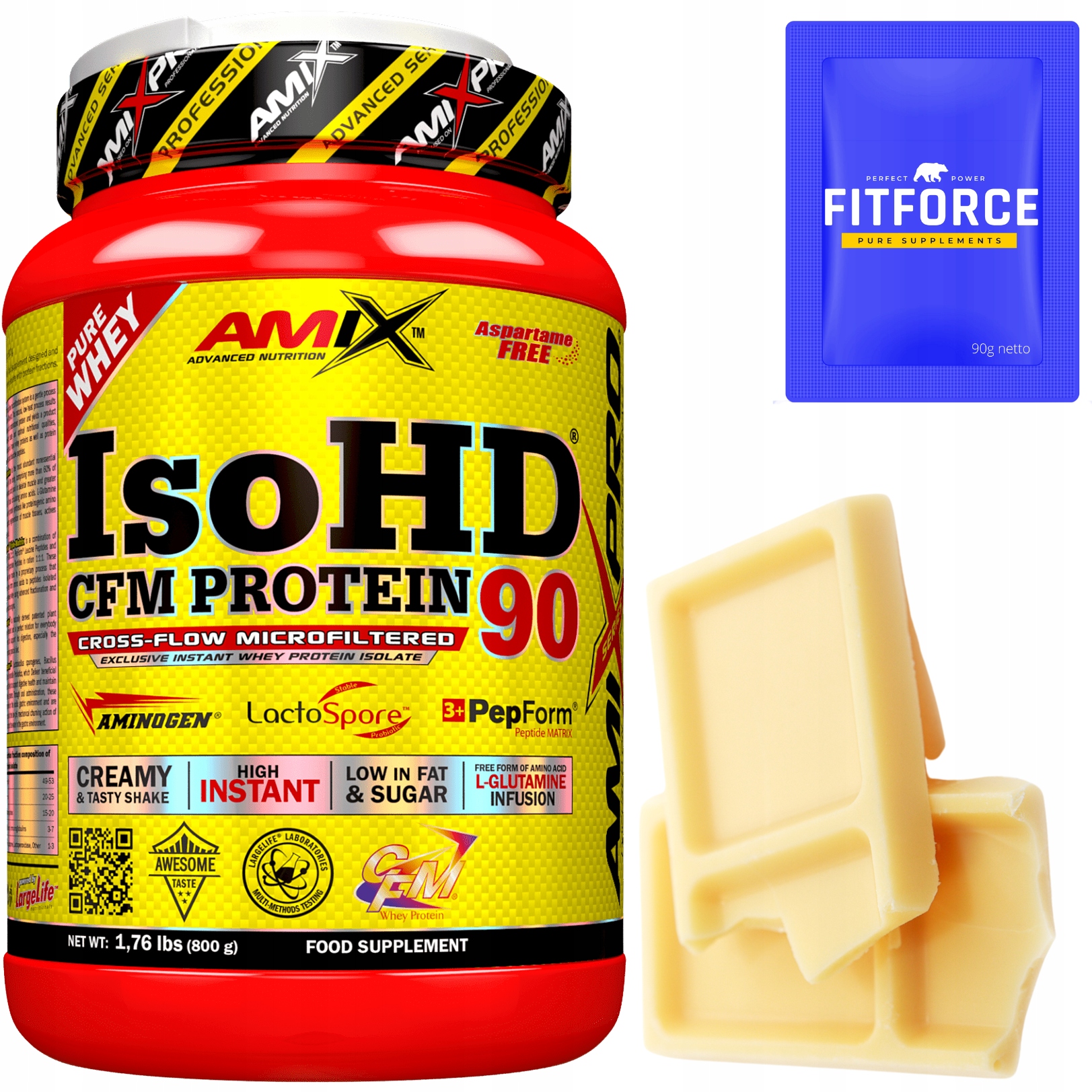 Protein Wpi Doplněk Stravy Pro Ženy na hubnutí Bílá Čokoláda keto matcha