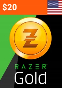 Karta podarunkowa Kod Doładowanie Razer Gold 20 Usd $20 Pin