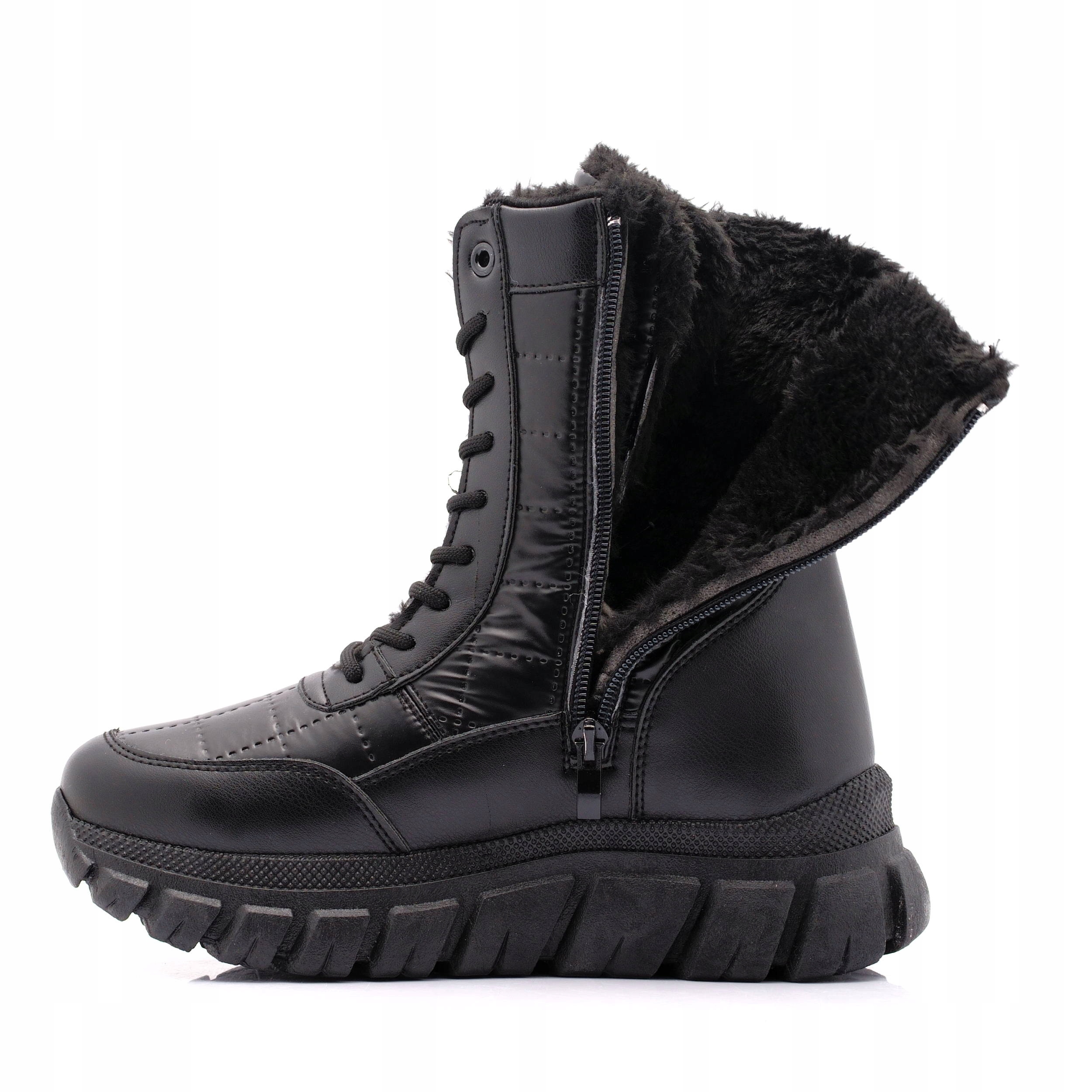 VINCEZA ŚNIEGOWCE DAMSKIE OCIEPLANE BUTY ZIMOWE 39 Cechy dodatkowe brak