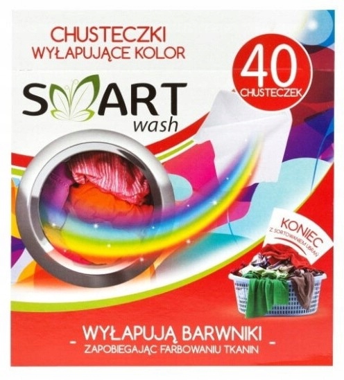 

Chusteczki Do Prania Przeciw Farbowaniu Ubrań 40