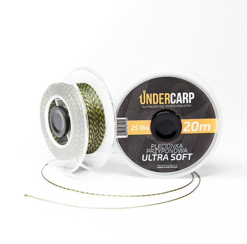 

UnderCarp Plecionka przyponowa 20 m/25 lbs Ultra S