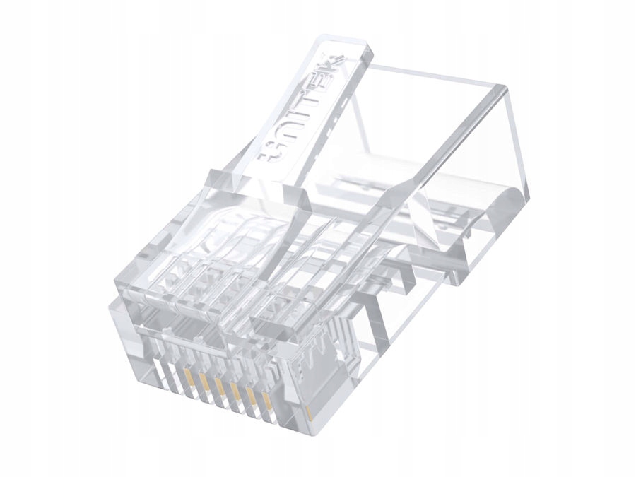 Wtyk modularny RJ45 8p8c kat.5e na drut 100szt Unitek Y-OT18TP