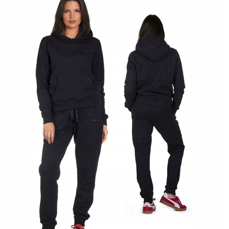 Tepláková souprava dámská černá, tepláky polské značky Lamon Premium M