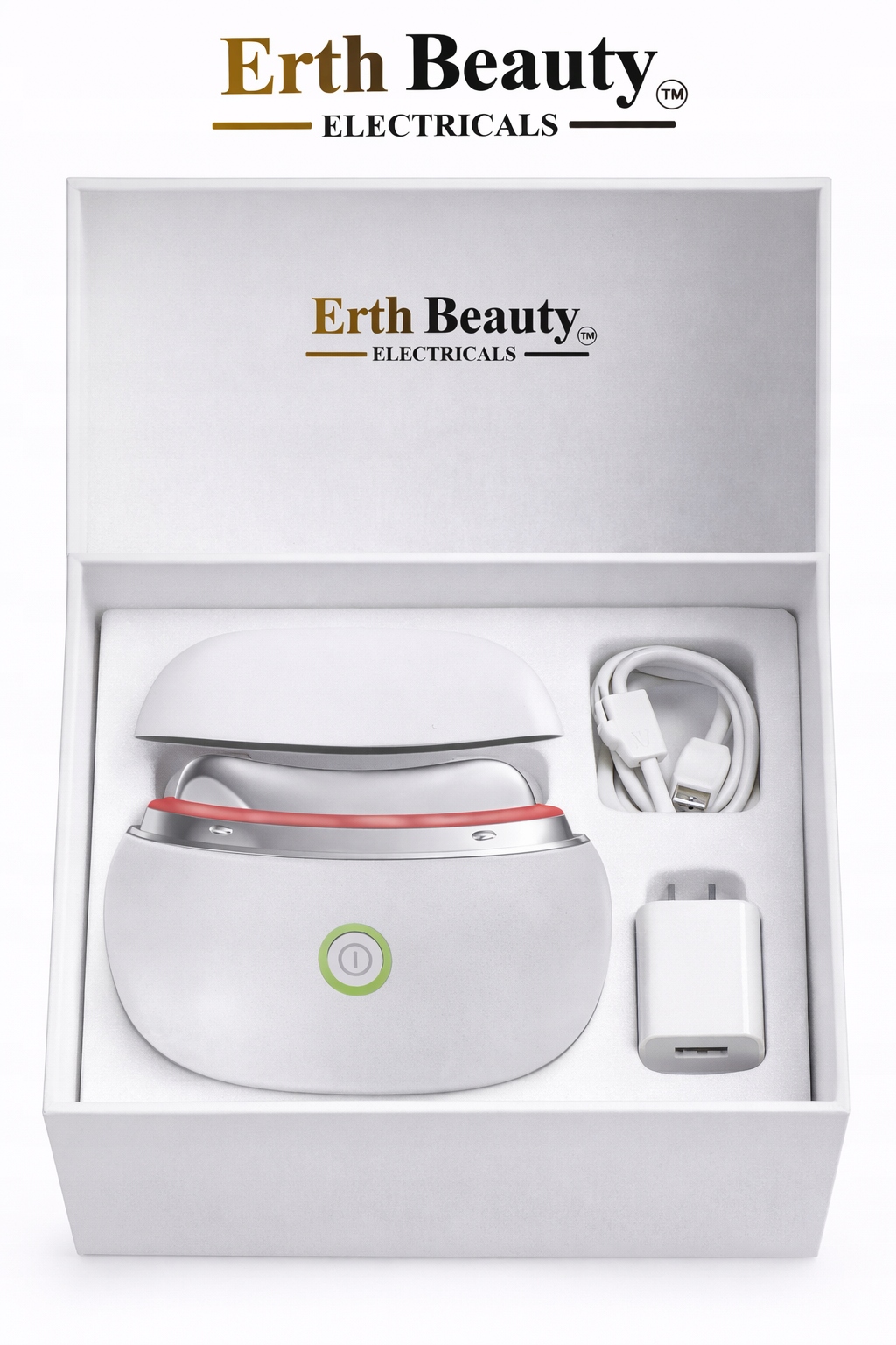 Erth Beauty Led Gua Sha Masażer Twarzy Lifting Anti-Aging