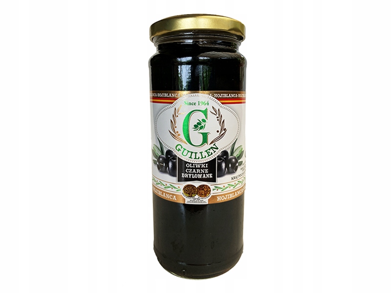 

Guillen oliwki hiszpańskie czarne drylowane 350g