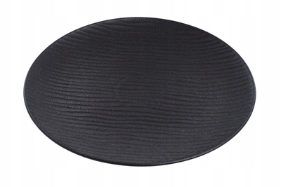 

Talerz płytki 26 cm czarny mat