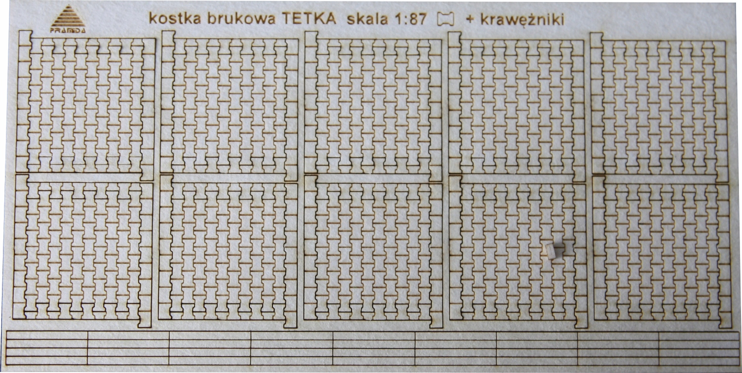 

kostka Tetka krawężniki skala H0 1:87 (002)