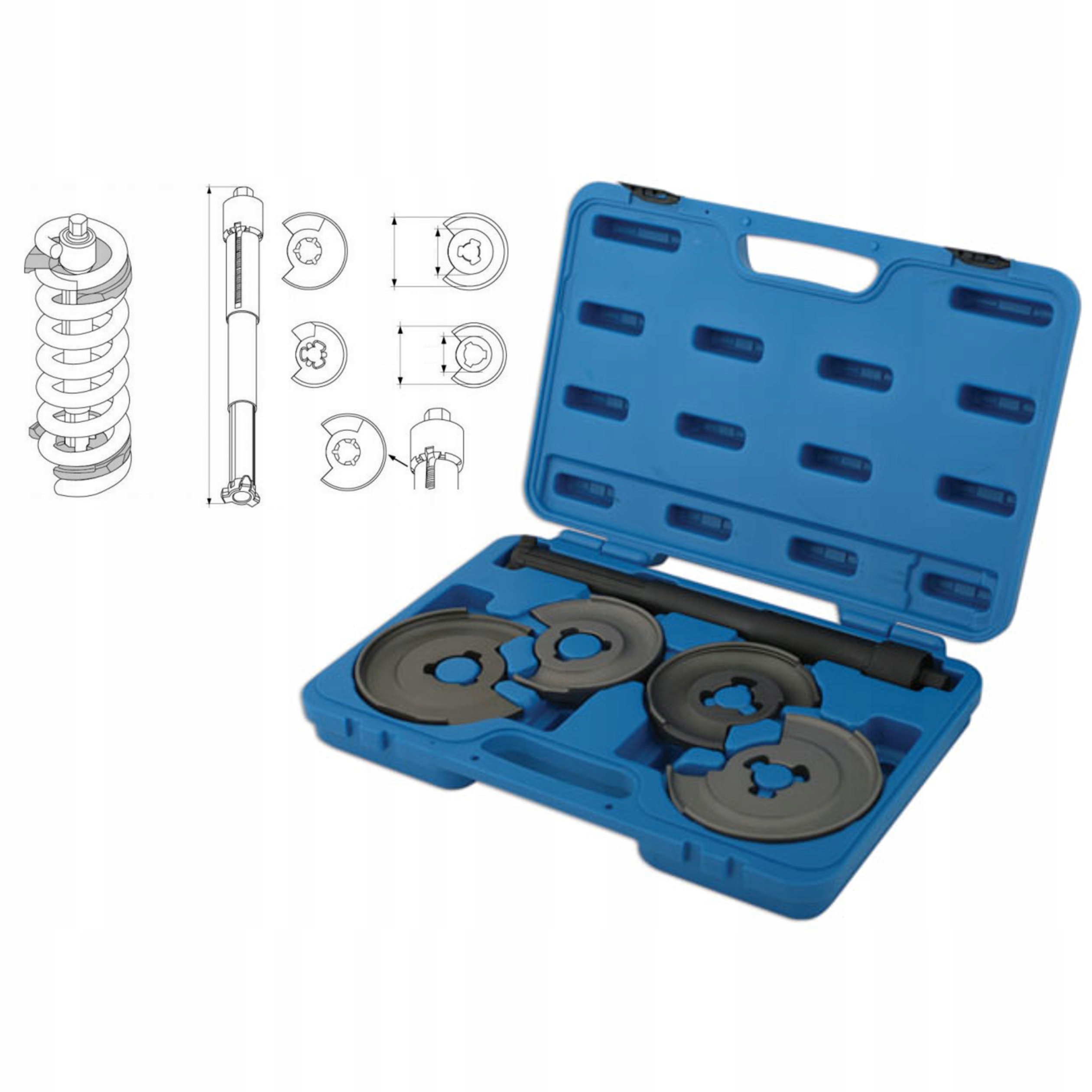 SCIAGACZ SPREZYN ZAWIESZENIA MERCEDES BMW SAAB