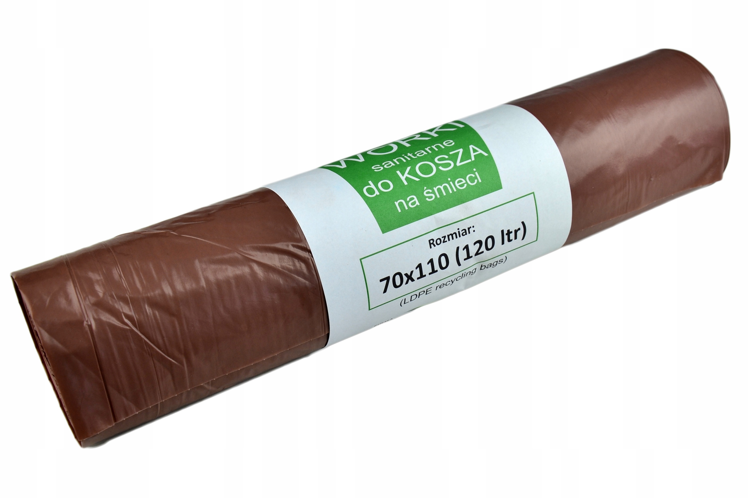 

Worki do Segregacji 120L 25sz Brązowe na Bioodpady