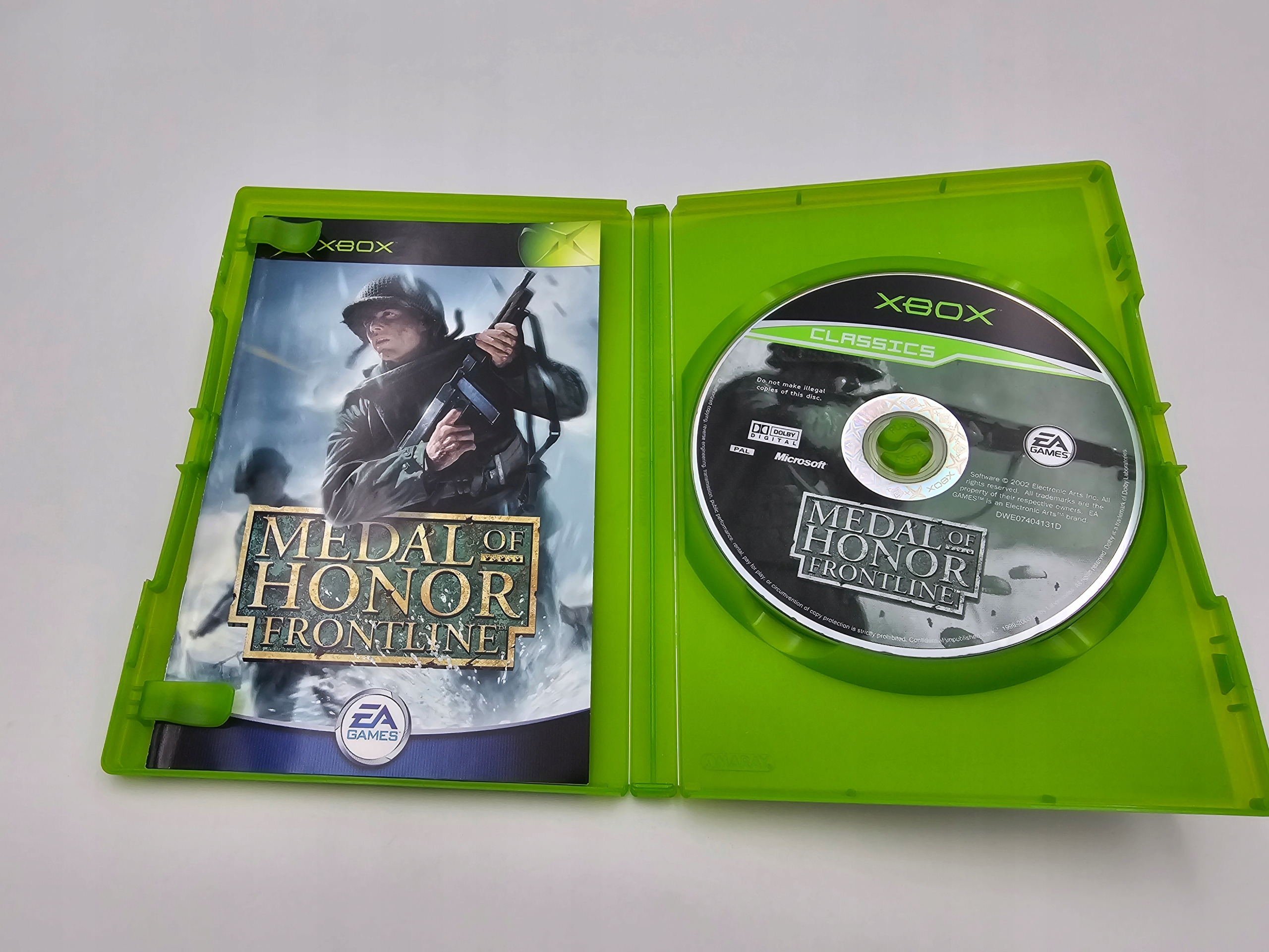 XBOX MEDAL OF HONOR FRONTLINE Producent Xbox Game Studios / Microsoft Studios