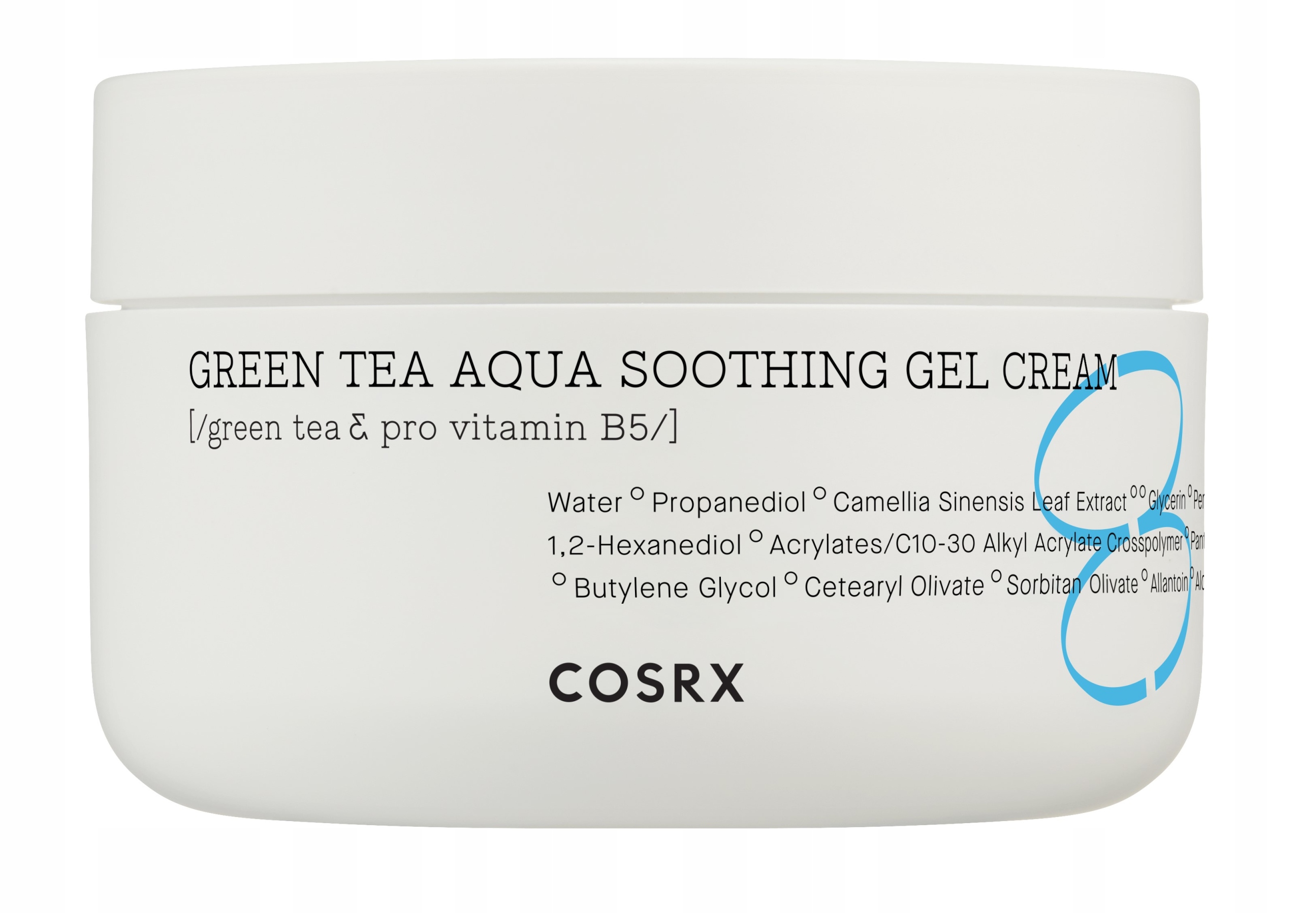 Hydrium Green Tea Aqua Soothing Gel Cream Cosrx Gelový krém na obličej 50 ml