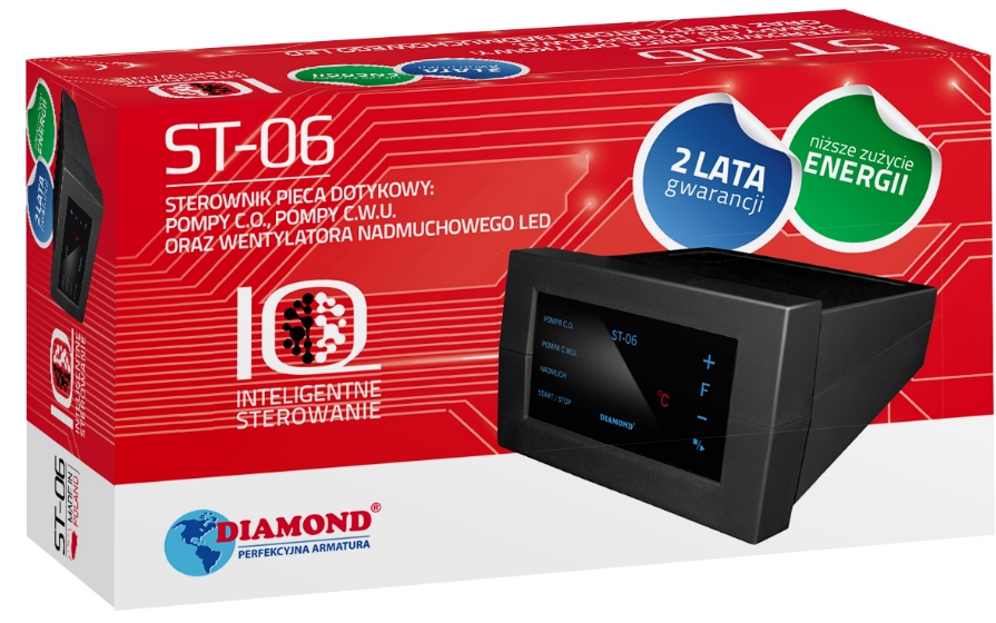 Ovládač Pece Čerpadla Dmychadla C.0 C.w.u Dotykový