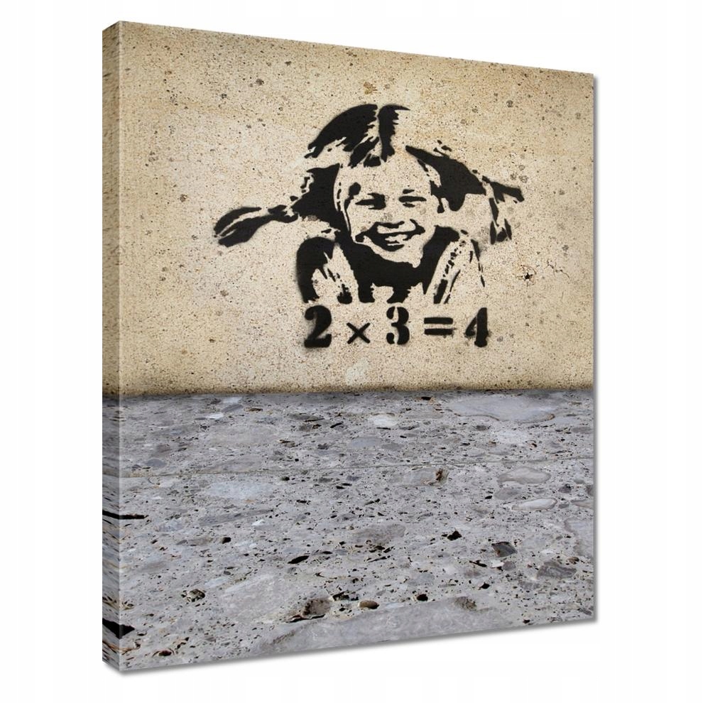 

Obrazy 40x50 Banksy Dziewczynka Piegi