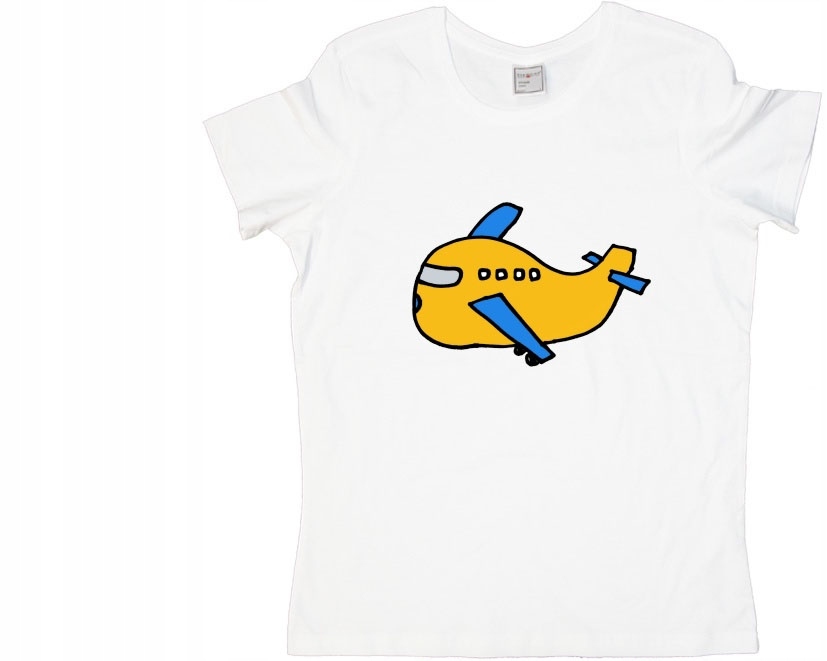 DAMSKA KOSZULKA SAMOLOT PILOT HELIKOPTER s5b Rozmiar S