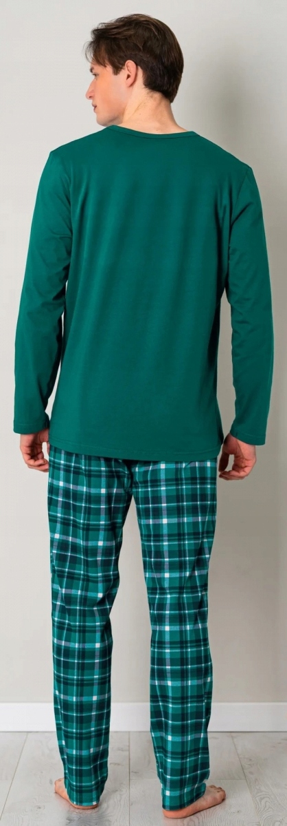 Muzzy Pánské pyžamo Nyc dlouhé kalhoty dlouhý rukáv R: XL
