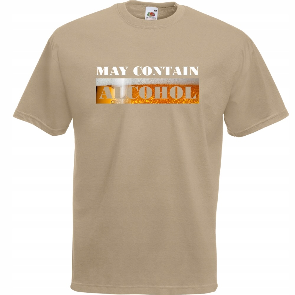 

Koszulka may contain alcohol XXL khaki