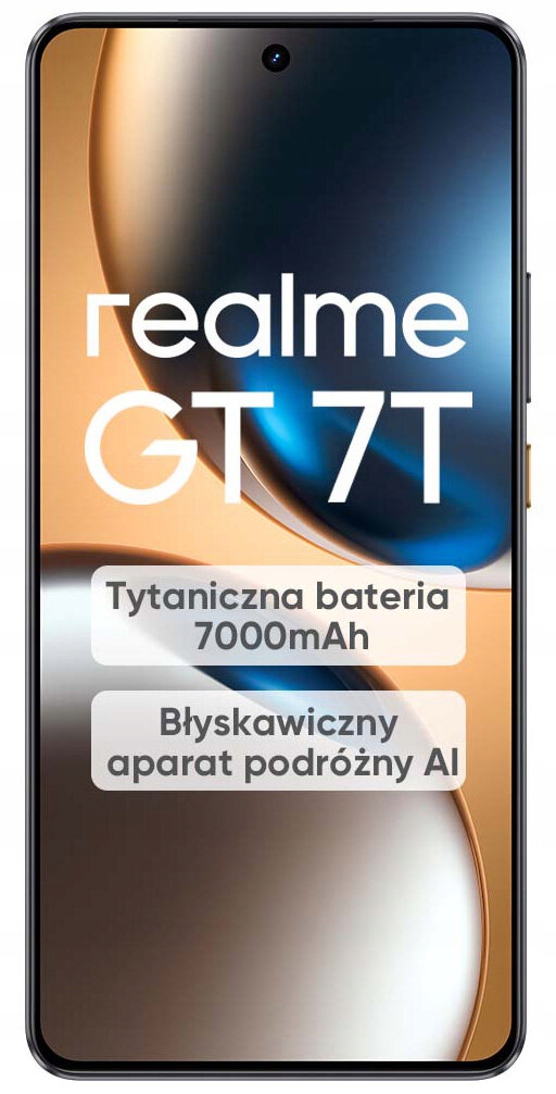 Smartfón realme Gt 7T 12/256GB 5G Oled Nfc Dual Sim Žltá Racing Yellow