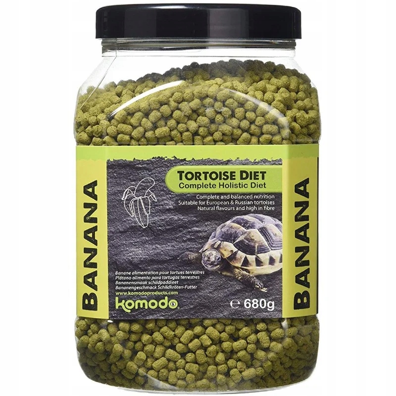 Krmivo Krmivo Pro Želvy Granule Komplexní Dieta Vitamíny 680 G
