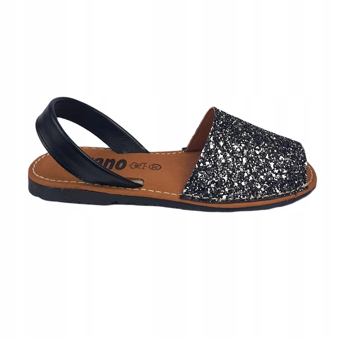 Dámské sandály Verano 2275 Glinter Macro N3 Velikost 37, Černé