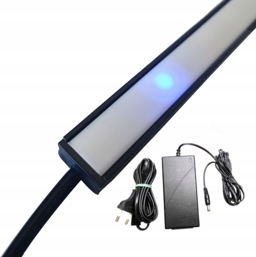 Listwa LED PODSZAFKOWA CZARNA PREMIUM 1,5m DOTYK