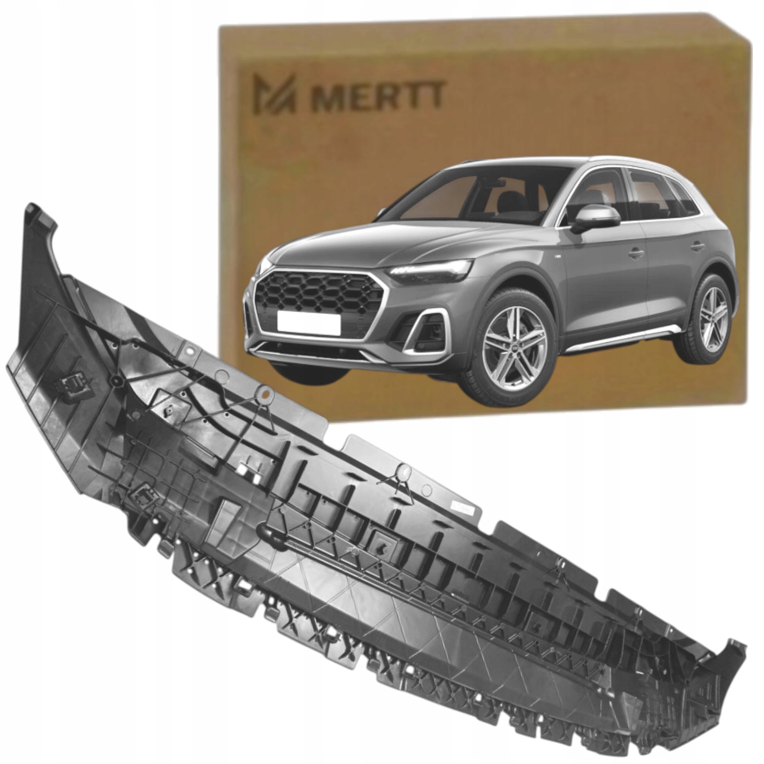 Audi Q5 II 80A Fy 20+ Lift krytka pod nárazník deska spoiler podlaha