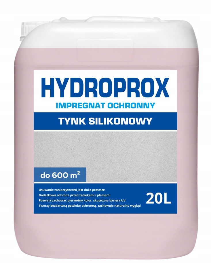 Hydroprox Impregnácia Fasádnej Omietky – Silikónová 20 L
