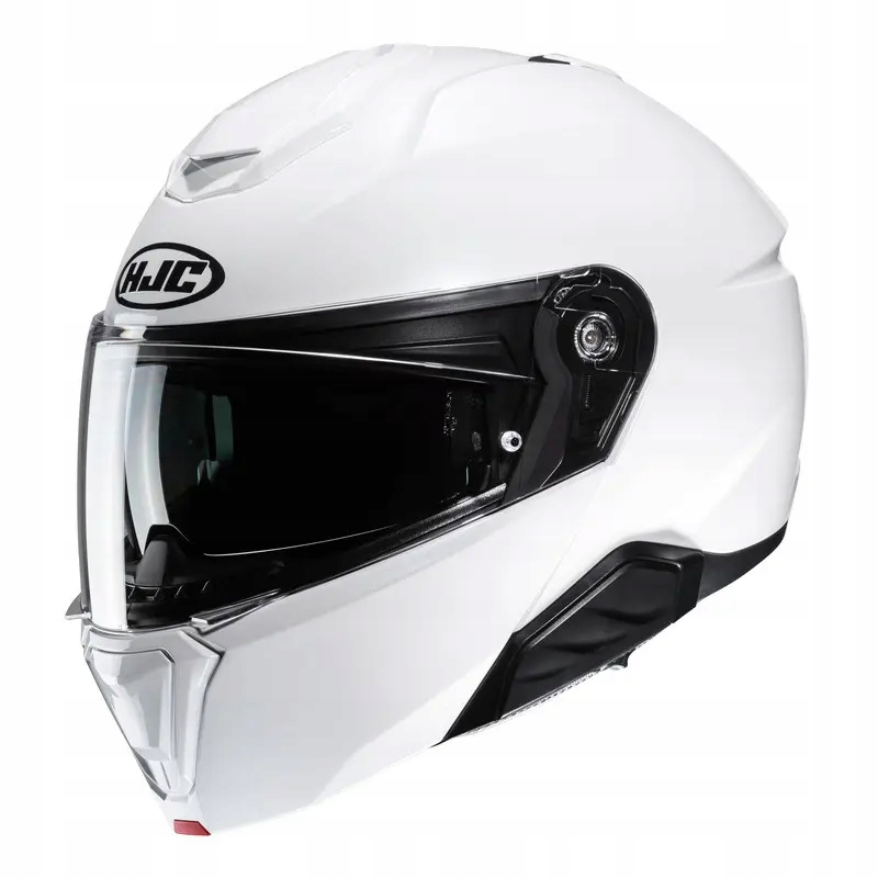 Výklopná prilba na motorku Hjc I91 Solid Pearl White S