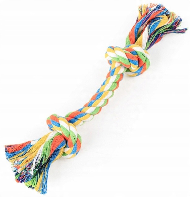 

Zabawka dla psa sznurek szarpak gryzak duży 27cm