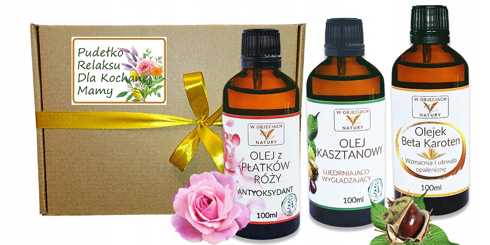 Zestaw Prezentowy Olejków Naturalnych Relaks Dla Mamy