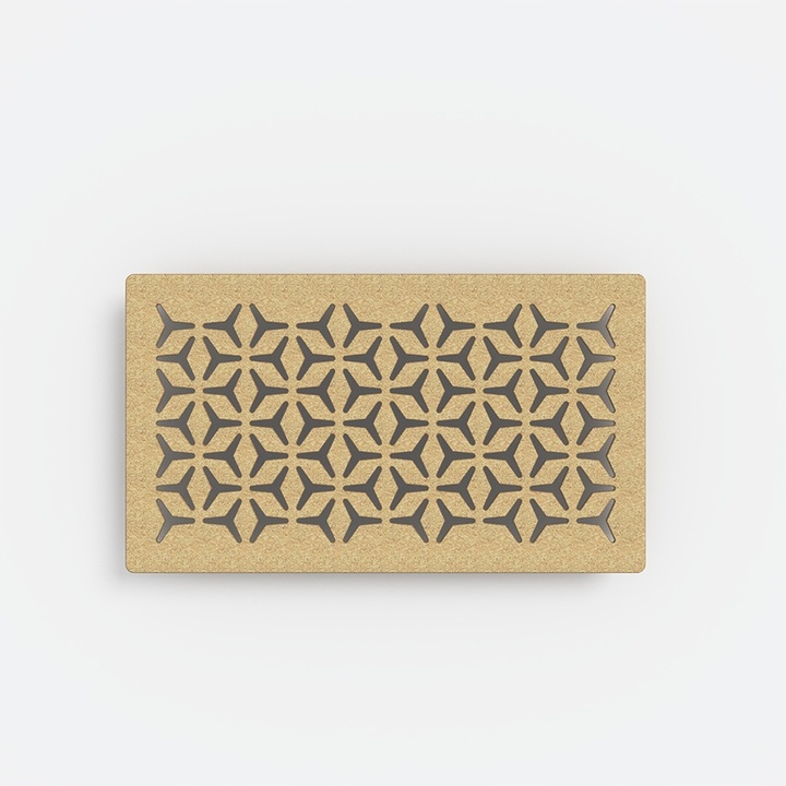 Osłona maskownica grzejnika 68x209cm M17 Surowa Materiał płyta MDF