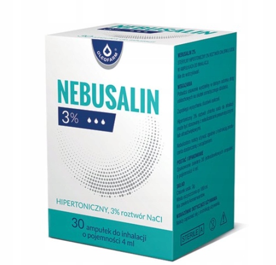 

Nebusalin 3% hipertoniczny roztwór Do Inhalacji