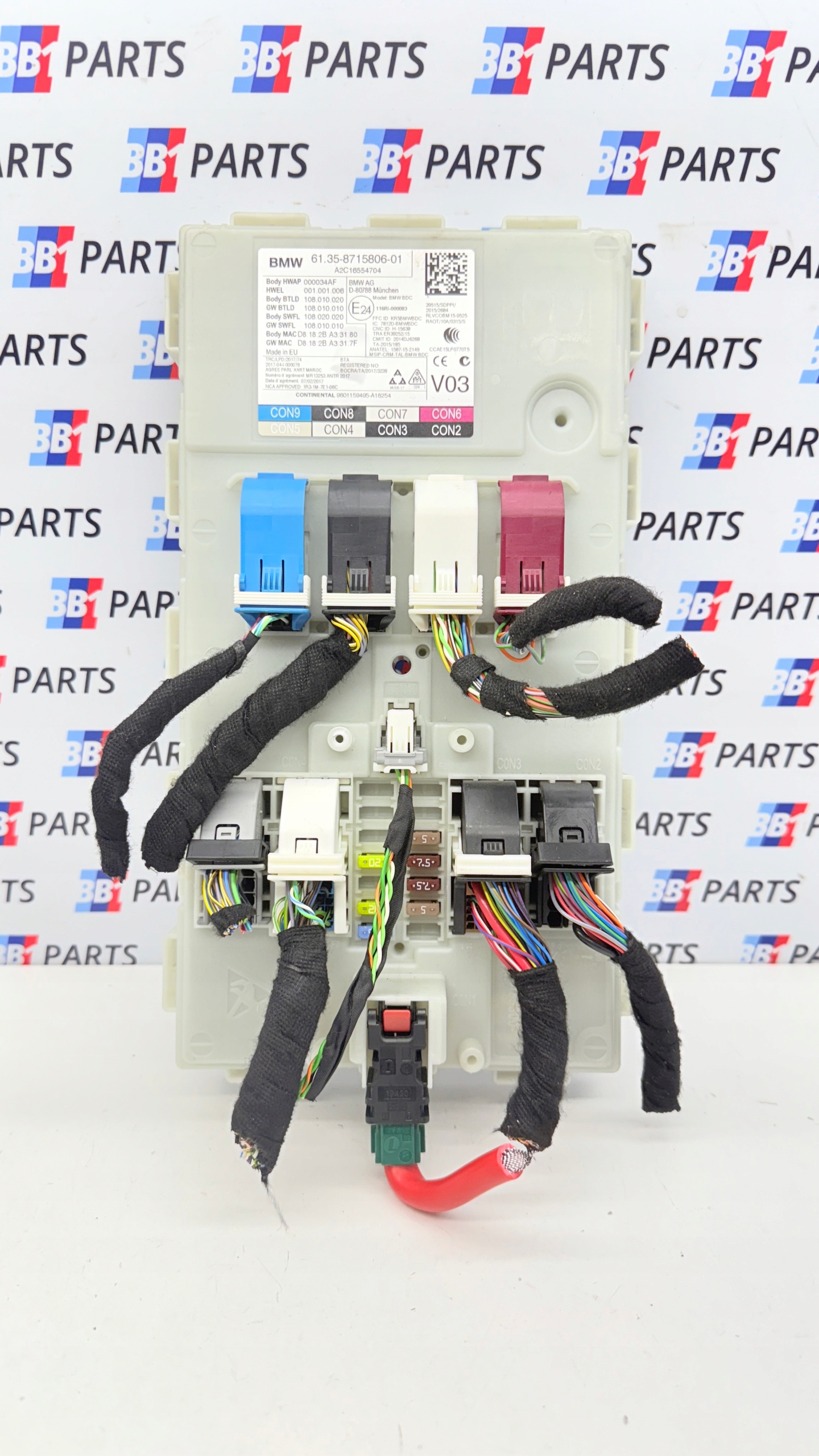 BMW G30 G31 G20 G21 module control unit BDC 8715806