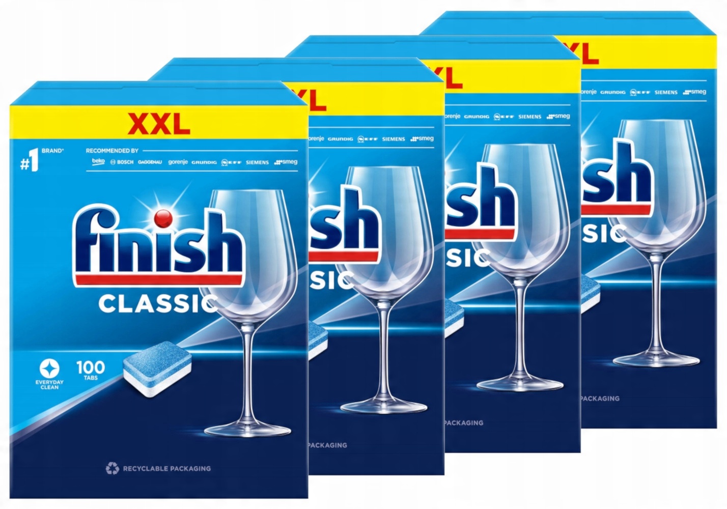 

Tabletki do zmywarki Finish kapsułki Classic 400
