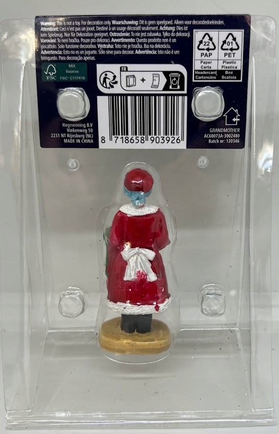 Figurka świąteczna MINI MAGIC VILLAGE POSTACI 23 Marka inna