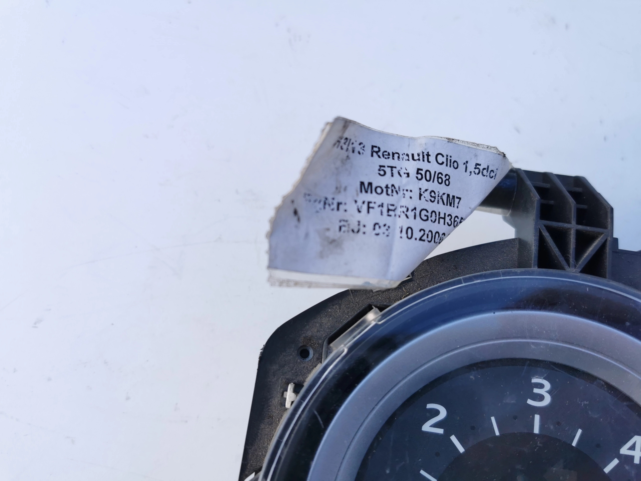 dials dials RENAULT CLIO III 2007r 1.5DCI 8200761861-N