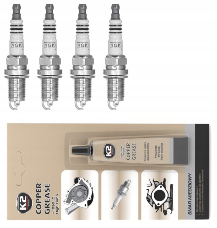 NGK 5705 Świeca zapłonowa + smar
