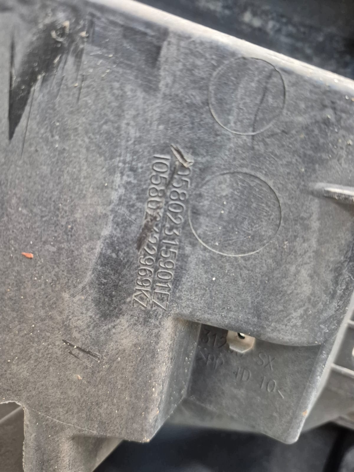 IVECO DAILY IV 4 LIFT 19- bumper front front SPR 105802316030