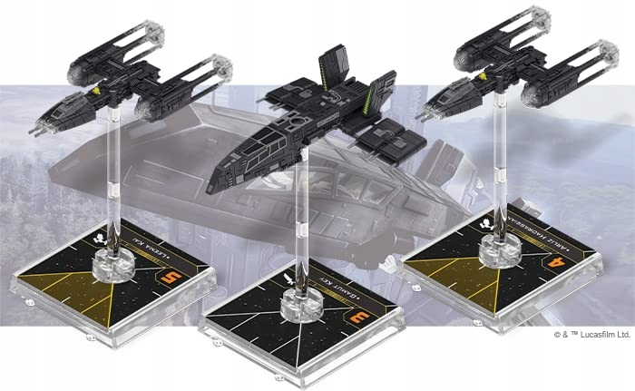 Star Wars X-Wing 2nd Ed Zbiegający i Nazwa X-Wing 2nd ed.: Fugitives and Collaborators Squadron Pack