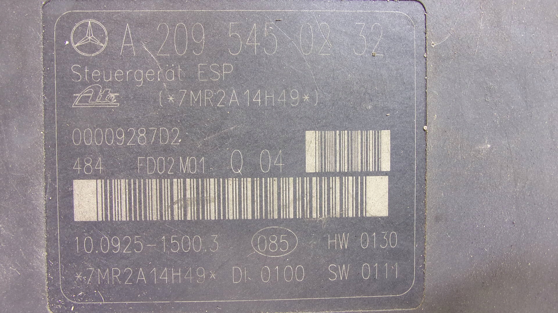 Pompa ABS MERCEDES W203 A0034319412 A2095450232